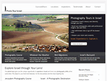 Tablet Screenshot of phototourisrael.com